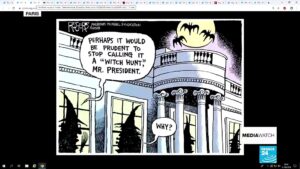 Trick-or-Tweet-Trump-denounces-impeachment-witch-hunt