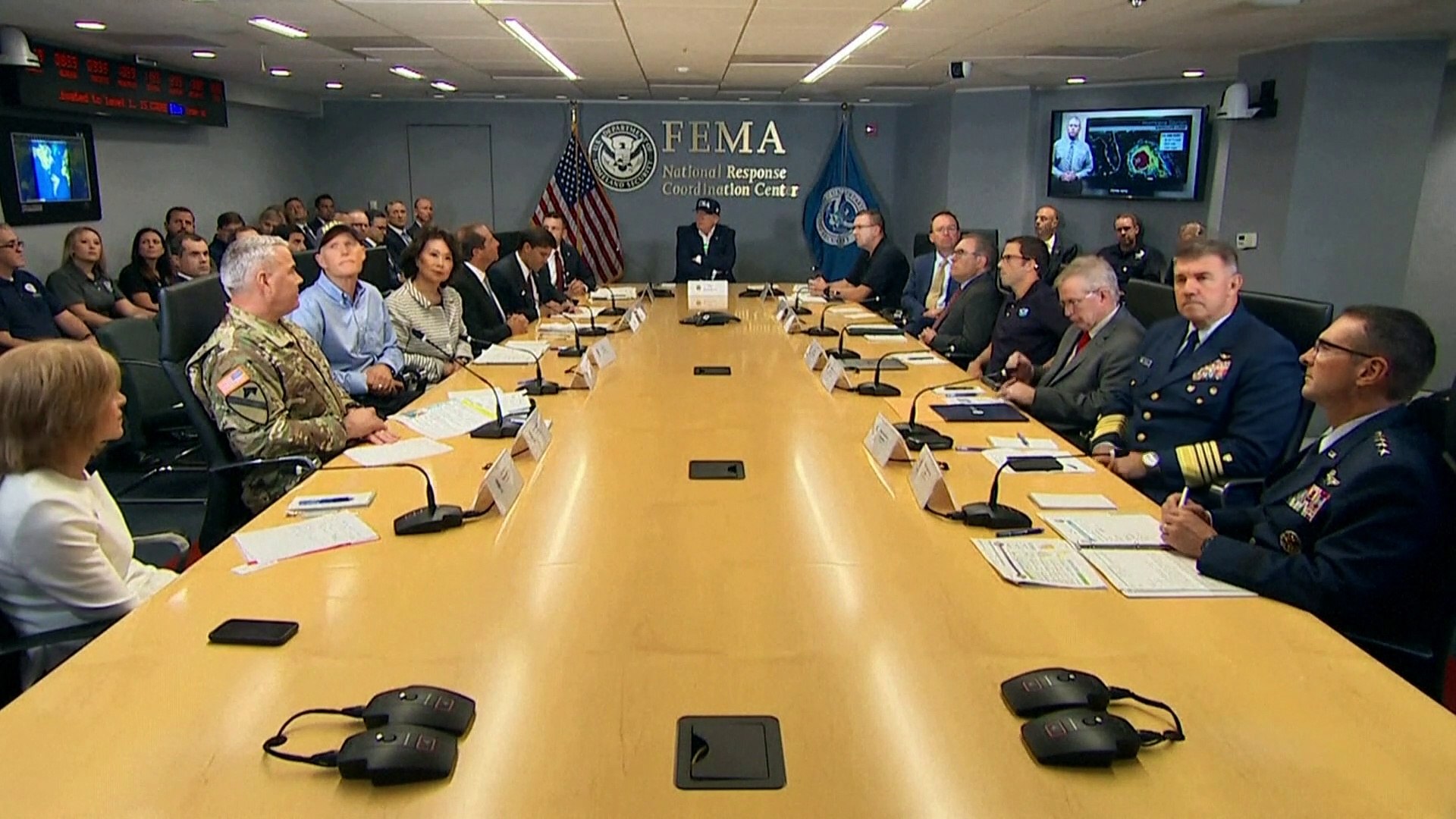 Trump-at-FEMA-briefing-Hurricane-Dorian-possibly-the-biggest
