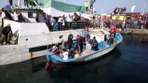 Tunisian-football-fans-stage-mass-exit-to-Italy-over-club-row
