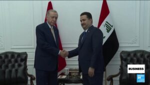 Turkish-president-visits-Iraq-to-bolster-economic-ties