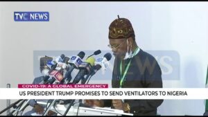 US-President-Trump-promises-to-send-ventilators-to-Nigeria