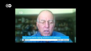 Wildfires-in-California-prompt-mass-evacuations-blackouts