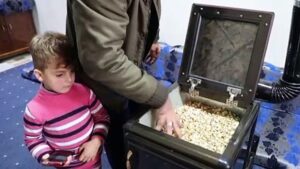 Winter-hit-Syrians-turn-to-pistachio-shells-for-heat