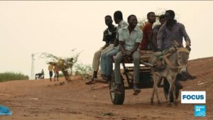 With Sudanese refugees fleeing war for South Sudan
