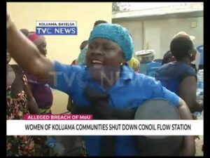 Women-of-Koluama-communities-shut-down-Conoil-flow-station
