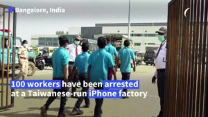 Workers-riot-at-India-iPhone-factory-over-exploitation-claims
