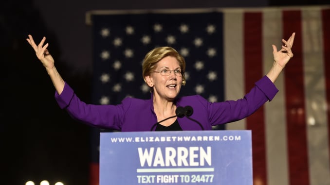 Would-Elizabeth-Warren-will-the-stock-market-as-president