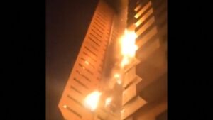 Fire hits UAE residential towers, five injured