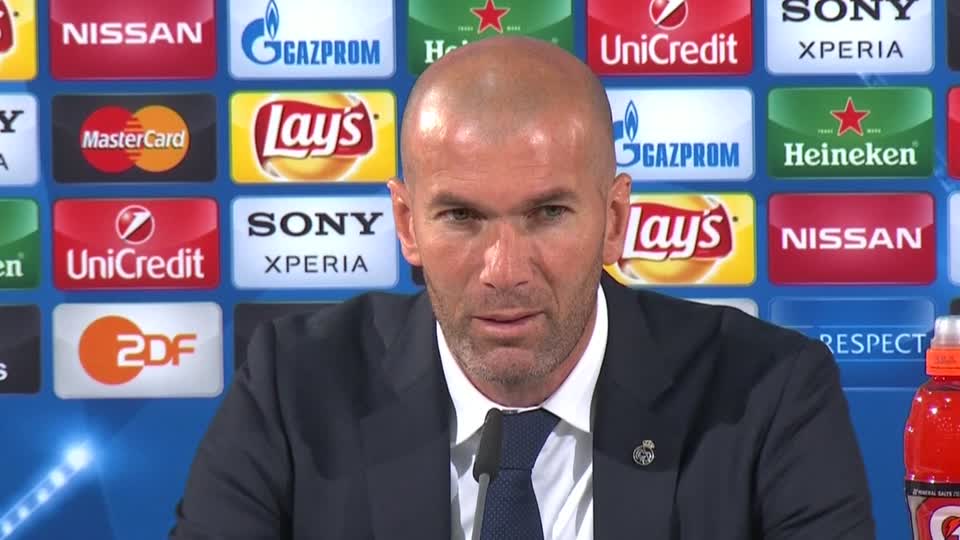 Zidane disappointed with Wolfsburg defeat
