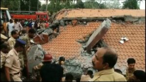 Nearly 80 dead in India temple fire