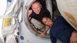 Are two NASA astronauts stuck in space and how can they come home