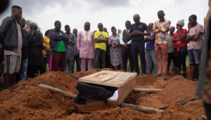 Families bury loved ones following school building collapse in Jos