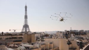 Flying taxis at Paris 2024