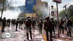 Kenyan police ban protests in central Nairobi
