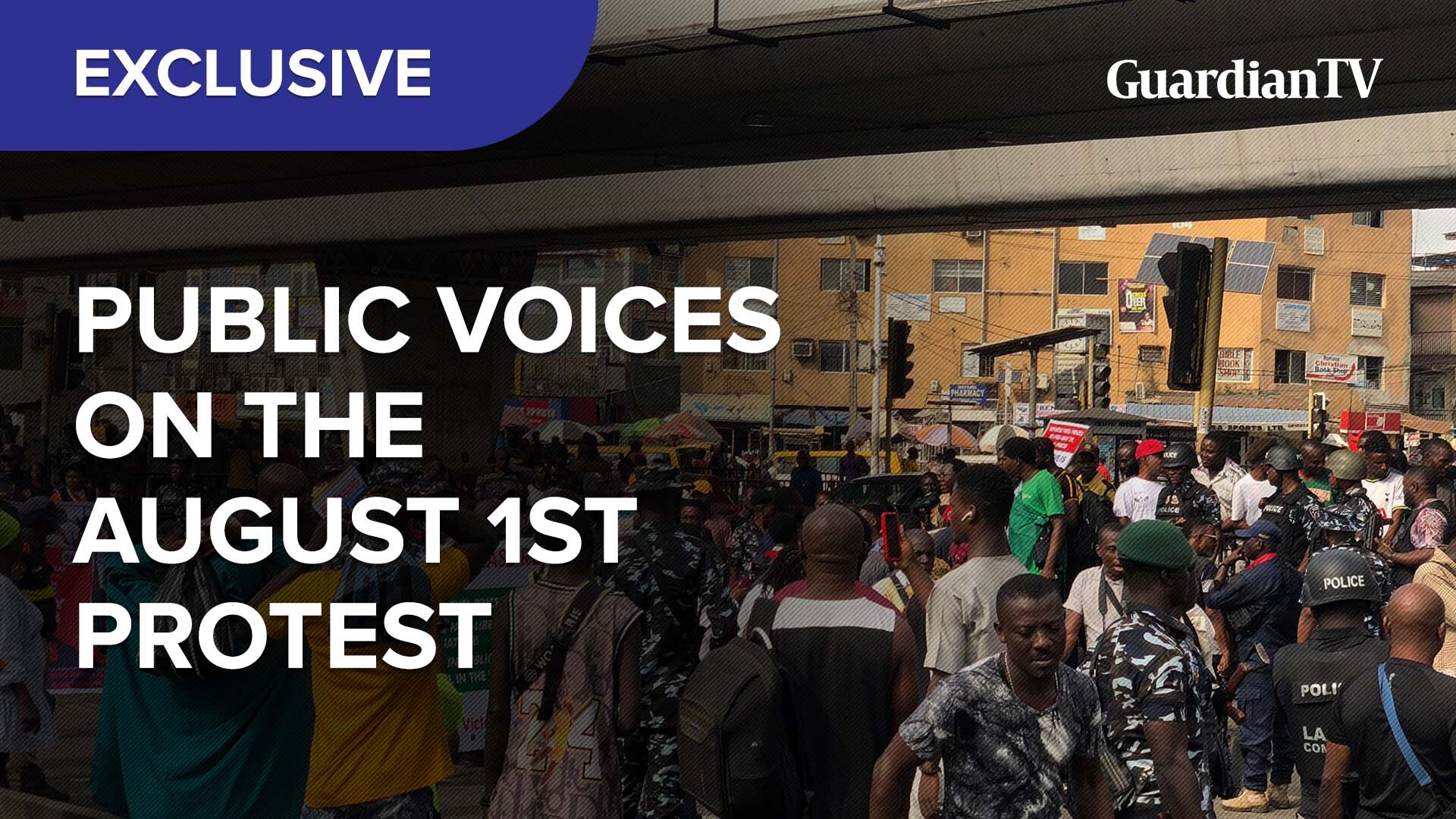 Public Voices on the August 1st Protest
