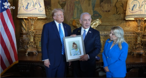 Israeli PM Netanyahu meets with former U.S. President Trump