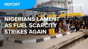 Nigerians lament as fuel Scarcity strikes again