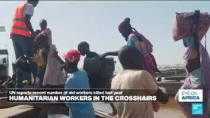 UN reports record number of aid workers killed last year