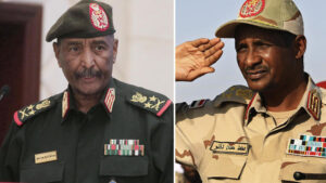 Who is backing the two rivals