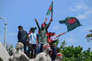 Bangladesh students demand generational change