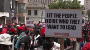 Ghana opposition protests ahead of election this year