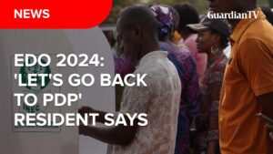 Edo 2024: ‘Let’s go back to PDP’, Resident says