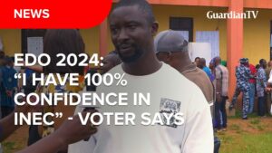 EDO 2024: ‘I have 100% confidence in INEC’ – Voter says