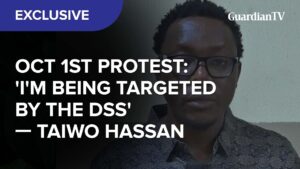 Oct 1st protest: ‘I’m being targeted by the DSS’ – Taiwo Hassan