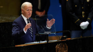Joe Biden urges world to stop arming rival generals in Sudan