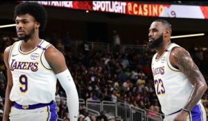 LeBron & Bronny make history in Lakers preseason loss