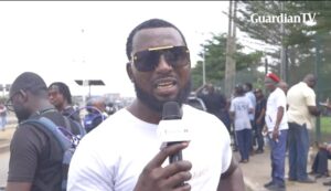 #FearlessOctober1: ‘The politicians are killing Nigerians with hunger’ – Protester