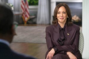 60 Minutes sit-down interview with Kamala Harris?
