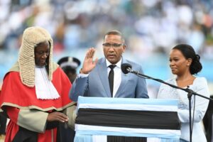 Botswana’s new president takes oath