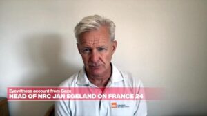 Gaza felt like ‘some movie out of Stalingrad’, head of Norwegian Refugee Council says