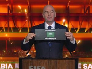 ‘An act of violence and disdain’: Saudi Arabia confirmed as 2034 World Cup hosts