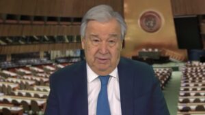 UN Chief warns of ‘climate breakdown’ in New Year message