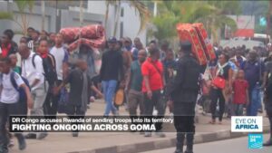 Fighting ongoing across DRC’s Goma