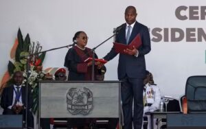 Mozambique’s newly elected President Daniel Chapo officially sworn in