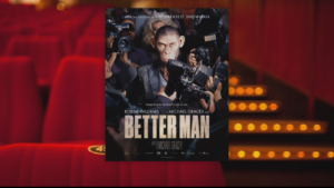 Film show: Monkey avatar tells Robbie Williams’ story in ‘Better Man’