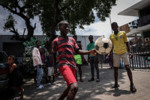 The Wider Image: Camping in schools, hungry Haiti families ask: when will normality return?