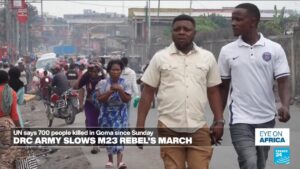 Congo’s army slows M23 rebel’s southern march