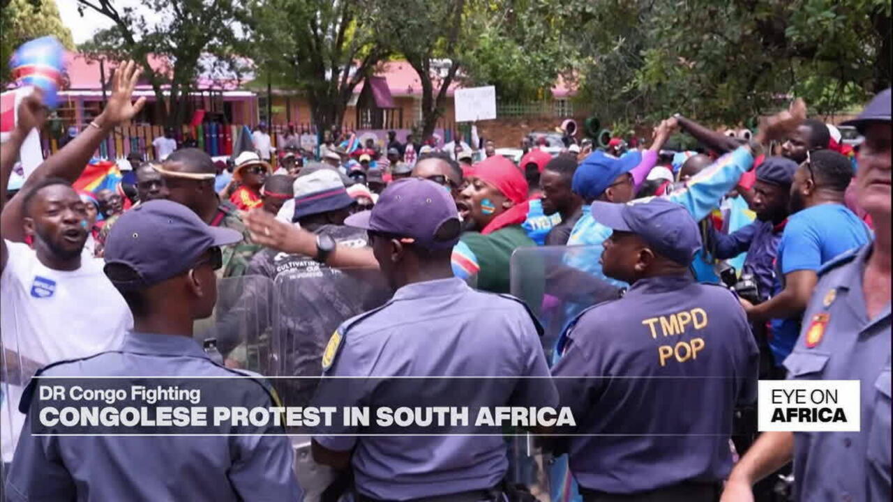 Eye on Africa – Congolese abroad protest against DR Congo conflict