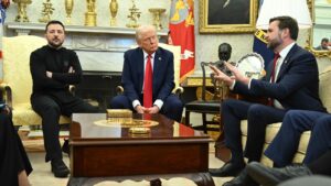 Ukraine President Volodymyr Zelensky visits the White House