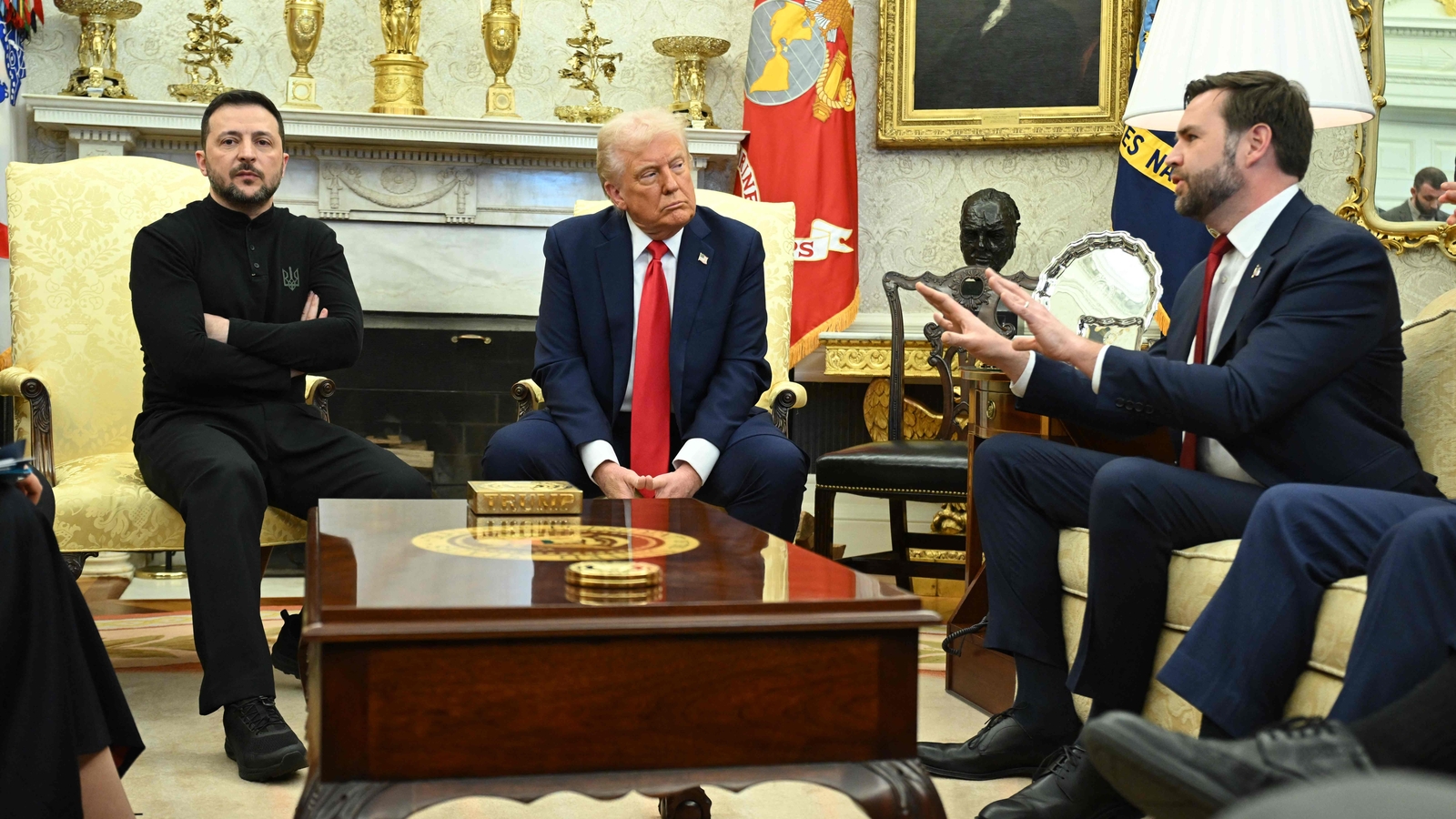 Ukraine President Volodymyr Zelensky visits the White House