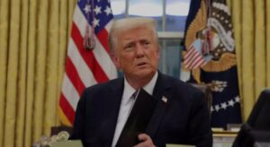 Yes, President Trump reposted an anti-LGBT ‘Pink Triangle’ from the Nazi era