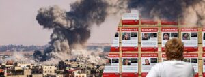 bbDid the Israeli army drop ‘harrowing’ leaflets into Gaza warning of Trump’s ‘forced displacement’?