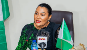 Nigerian Minister of State Finance Doris Uzoka-Anite