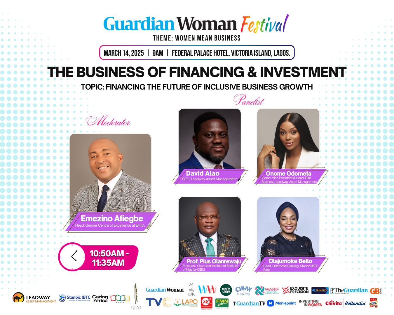 Guardian Woman Festival: Financing The Future of Inclusive Business Growth