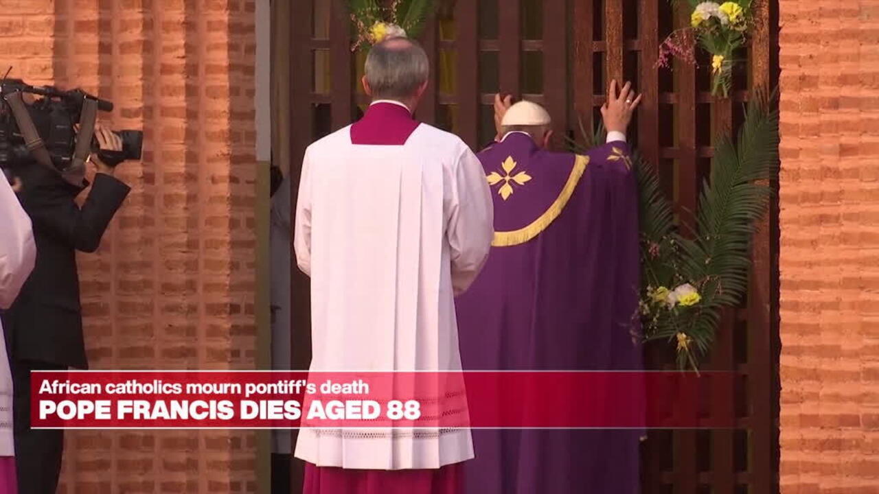 African catholics mourn Pope’s death