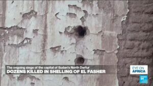 Dozens killed in shelling of Sudan’s El Fasher